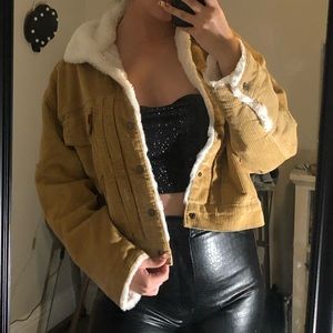 Levi’s Tan Corduroy Jacket NWT